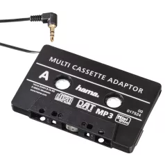 HAMA 17524, CD ADAPTER KAZETTA AUTORÁDIÓHOZ, FEKETE