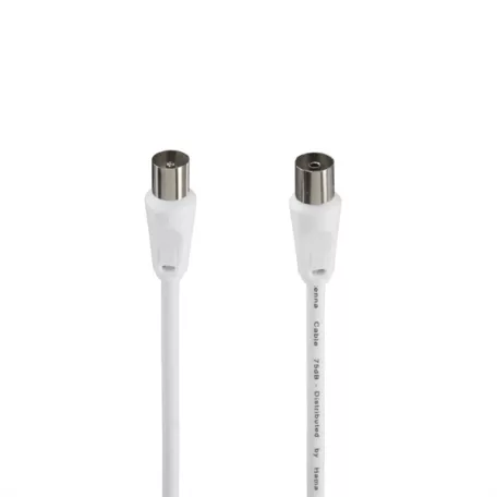 HAMA 205030, FIC ECO ANTENNAKÁBEL 75DB, FEHÉR 25DB/CSG 5,0M, FEHÉR