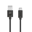 HAMA 86447, ADATKÁBEL USB 2.0 USB-A/TYPE-C  (60W) 1,2M, FEKETE
