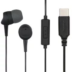   HAMA 184141, "BASIC4PHONE" IN-EAR FÜLHALLGATÓ,USB TYPE-C, FEKETE