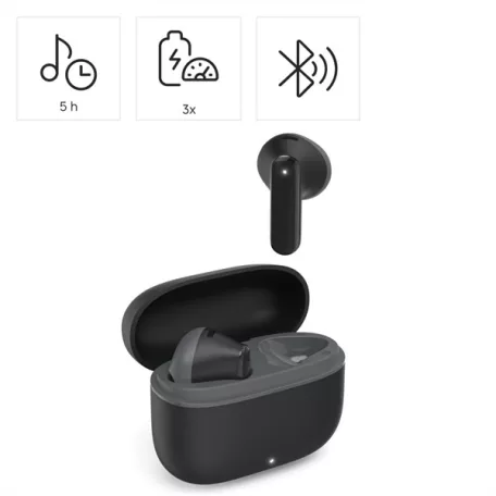 HAMA  221752, BLUETOOTH HEADSET "FREEDOM LIGHT II." TWS, FEKETE