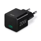 HAMA 201984, UNIVERZÁLIS HÁLÓZATI USB TYPE-C TÖLTŐ MINI "PD", FEKETE 20W