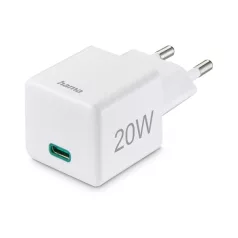   HAMA 201840, FIC E3 UNIV. HÁLÓZATI USB TYPE-C TÖLTŐ MINI "PD,QC", APPL.CS. 20W