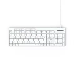 HAMA 173053, BILLENTYŰZET "CK-200",USB, FEHÉR