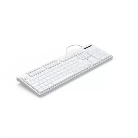 HAMA 173053, BILLENTYŰZET "CK-200",USB, FEHÉR