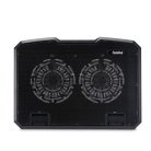 HAMA 126806, NOTEBOOK HŰTŐ "BLACK METAL", 15.6", FEKETE