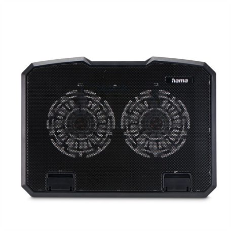 HAMA 126806, NOTEBOOK HŰTŐ "BLACK METAL", 15.6", FEKETE