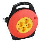 HAMA 121960, KÁBELDOB/HOSSZABBÍTÓ 4 CSATLAKOZÓS, 10M,BELT.