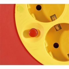   HAMA 121960, KÁBELDOB/HOSSZABBÍTÓ 4 CSATLAKOZÓS, 10M,BELT.