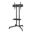 HAMA 220874, TV TARTÓ ÁLLVÁNY,"FITV" TROLLEY GURULÓS (600X400) 75"-IG