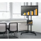 HAMA 220874, TV TARTÓ ÁLLVÁNY,"FITV" TROLLEY GURULÓS (600X400) 75"-IG