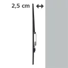 HAMA 220811, FALITARTÓ "FITV", FIX, 600X400, XL, FEKETE