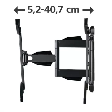 HAMA 220834, FALITARTÓ "FITV", FULL MOTION, 2 KAR, 400x400, 65"-IG
