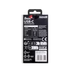 MAXELL Fülhallgató, EB10 BASS13, In-ear, fekete, USB-C