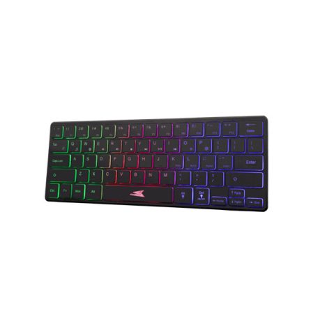 BARACUDA BGK-04141B-US SEAHORSE-B-US vezetékes gamer billentyűzet, angol, 64 gomb