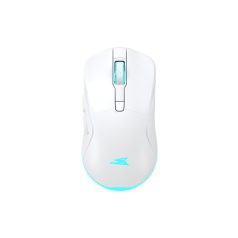   BARACUDA BGM-122W TURTLE-W vezetékes gamer egér, 3200dpi 6D, fehér