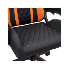 BARACUDA WHALE WHALE Gamer szék, max.150 Kg,fekete/narancs