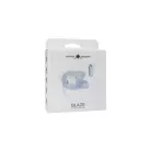 WHITE SHARK GEB-TWS201W BLAZE-W bluetooth fülhallgató mikrofonnal, fehér