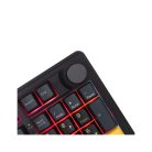 WHITE SHARK GK-007151-B/R-US EXCALIBUR-B/R-US vezeték nélküli mechanikus billentyűzet, angol, fekete