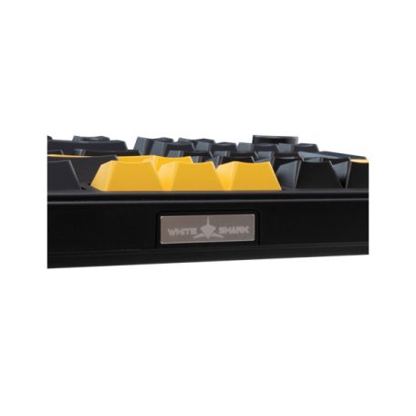 WHITE SHARK GK-007151-B/R-US EXCALIBUR-B/R-US vezeték nélküli mechanikus billentyűzet, angol, fekete