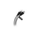 BARACUDA BGH-031W CONCH-W vezetékes gamer fejhallgató mikrofonnal, fehér