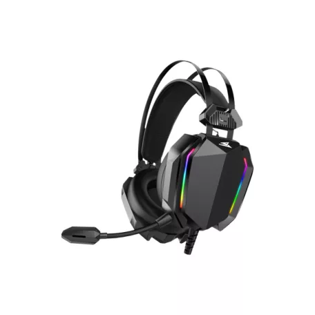 BARACUDA BGH-041B SEAGUL-B vezetékes gamer fejhallgató mikrofonnal, fekete