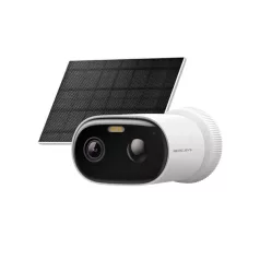   MERCUSYS Wireless Kamera Cloud kültéri éjjellátó + Okos Solar panel IP65, MC410 KIT