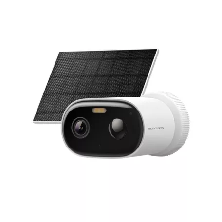 MERCUSYS Wireless Kamera Cloud kültéri éjjellátó + Okos Solar panel IP65, MC410 KIT