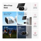 MERCUSYS Wireless Kamera Cloud kültéri éjjellátó + Okos Solar panel IP65, MC410 KIT