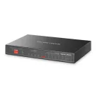 MERCUSYS Switch 12x1000Mbps(8xPOE+) + 2xSFP, Fémházas Asztali, MS112GMP