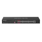 MERCUSYS Switch 28x1000Mbps(24xPOE+) + 2xSFP, Fémházas Asztali Rackes, MS128GP