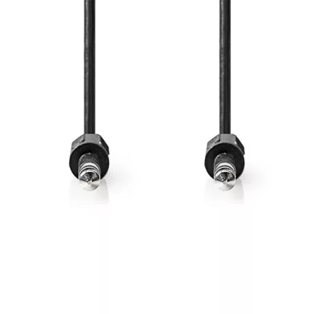 Nedis CAGL23000BK20 6,35 mm sztereo jack dugó (apa) kábel, 2m