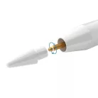 Tech-Protect Digital Magnetic Stylus Pen-2 aktív toll rajzhoz, jegyzethez, Apple iPad-hez - fehér