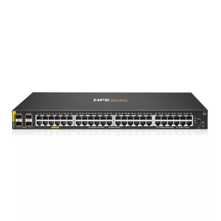 HPE Aruba Networking CX 6000 48p 10M/100M/1G Class4 PoE 4p SFP 1G 370W Switch