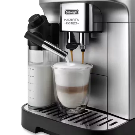 DELONGHI ECAM310.80.SB Magnifica Evo Next automata kávéfőző, 13 program, tartály: 1,8l, Fekete/Ezüst