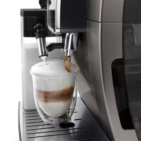 DELONGHI ECAM380.95.TB Dinamica Plus automata kávéfőző, tartály: 1,8 l, 1450W, Ezüst