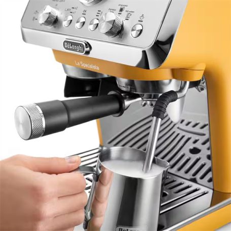 DELONGHI EC9155.YE La Specialista Arte kávéfőző, 8 őrlési fokozat, tartály: 1,7 l, Sárga