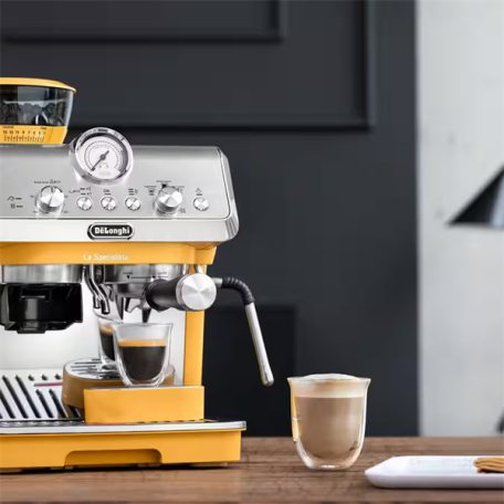 DELONGHI EC9155.YE La Specialista Arte kávéfőző, 8 őrlési fokozat, tartály: 1,7 l, Sárga