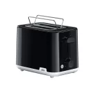 BRAUN HT1010BK Breakfast 1 2 szeletes kenyérpirító, 8 fokozat, kiolvasztó funkció, 900W, Fekete