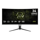 MSI Monitor GAMING MAG 342CQRF E20 Ívelt 34" UWQHD Rapid VA 3440x1440, 200Hz 21:9, 3000:1, 300cd/m2, 0,5ms, 2xHDMI, DP