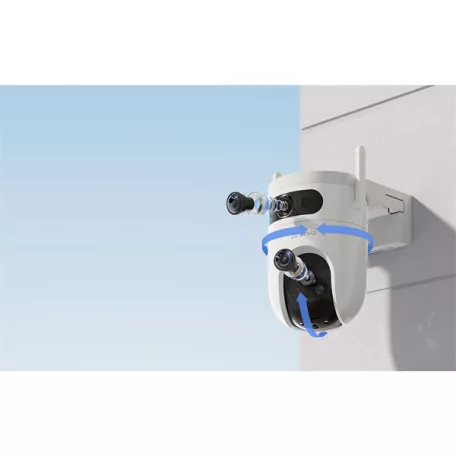EZVIZ CS-H9C 3MP+3MP DUAL kültéri kamera, 360° panoráma látás, automatikus zoom követés, Wi-fi, vízálló
