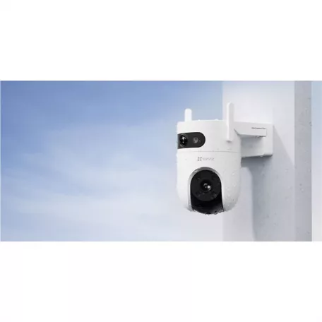 EZVIZ CS-H9C 3MP+3MP DUAL kültéri kamera, 360° panoráma látás, automatikus zoom követés, Wi-fi, vízálló