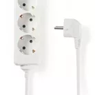 Nedis ESOC630F1WT 6 aljzatos elosztó, 3 m, 3680 W, 16 A, fehér