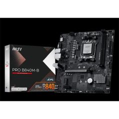 MSI Alaplap AM5 PRO B840M-B AMD B840, mATX