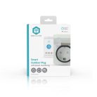 Nedis WIFIPO130FWT kültéri okos konnektor, Wi-Fi, IP44, fogyasztás mérő, 3680 W, földelt érintkező, Android™ / IOS