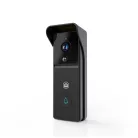 Nedis WIFICDP21BK WIFI videó kapucsengő (kaputelefon), 3MP Full HD 1296p, felhőtárhely / microSD foglalat, akkumulátor