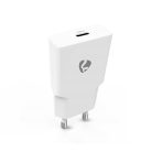 Nedis WCHAC20WT fali USB töltő, 20 W, GaN, PD3.0, 1,67 / 2,22 / 3,0 A, USB-C, automatikus feszültségválasztás