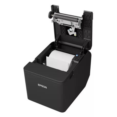 EPSON Blokknyomtató - TM-T20IV (102) (250mm/s, 203 DPI, 80mm, USB/RS-232/LAN, Fekete)