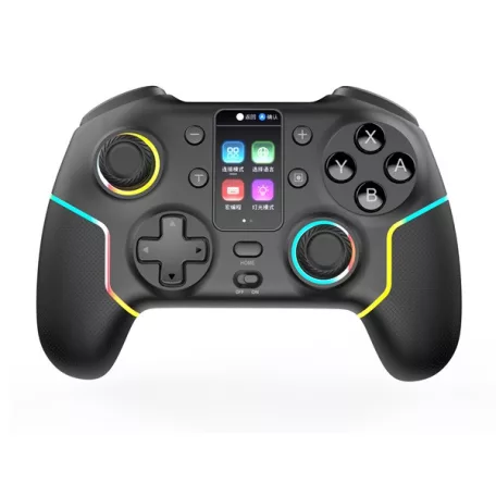 BLACKBIRD Kontroller - Nintendo Switch/Lite/OLED/Android/IOS/PC, Vezeték nélküli Bluetooth 5.0 800mAh, Fekete RGB