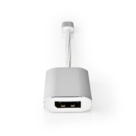 Nedis CCTB64480AL02 USB C (USB-C) - Displayport adapter, aranyozott csatlakozók, USB3.2 Gen 1, 4K@60Hz, 20 cm